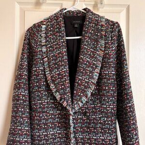 womens petite xs tweed blazer
